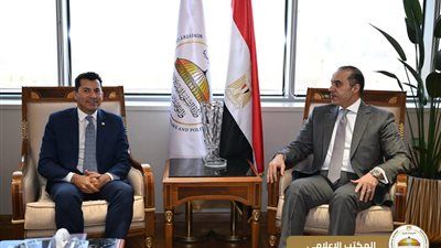 المستشار محمود فوزي خلال لقاء وزير الشباب وأعضاء كيانات شبابية: الدولة المصرية بقيادة الرئيس تولي اهتمامًا بالغًا بملف تمكين الشباب وتنمية مهاراتهم - الخليج الان