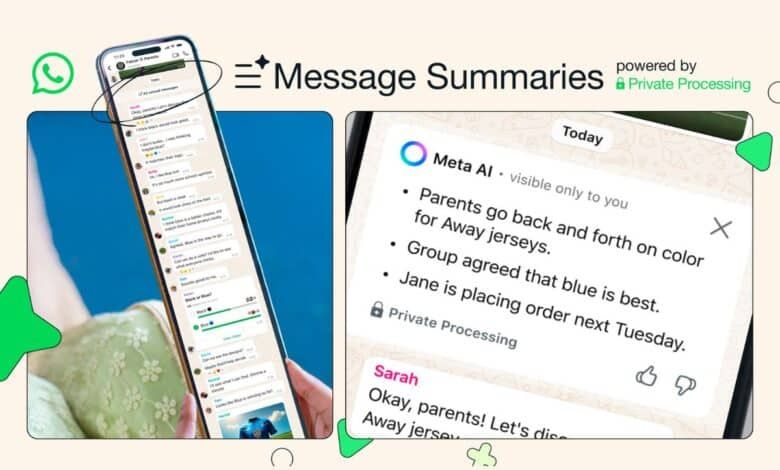 واتساب تقدّم ميزة تلخيص الرسائل بالذكاء الاصطناعي - الخليج الان