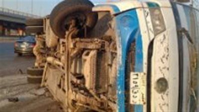 حادث مروع على الطريق الأوسطي أمام شركة الكهرباء.. و8 سيارات إسعاف تهرع لنقل المصابين - الخليج الان