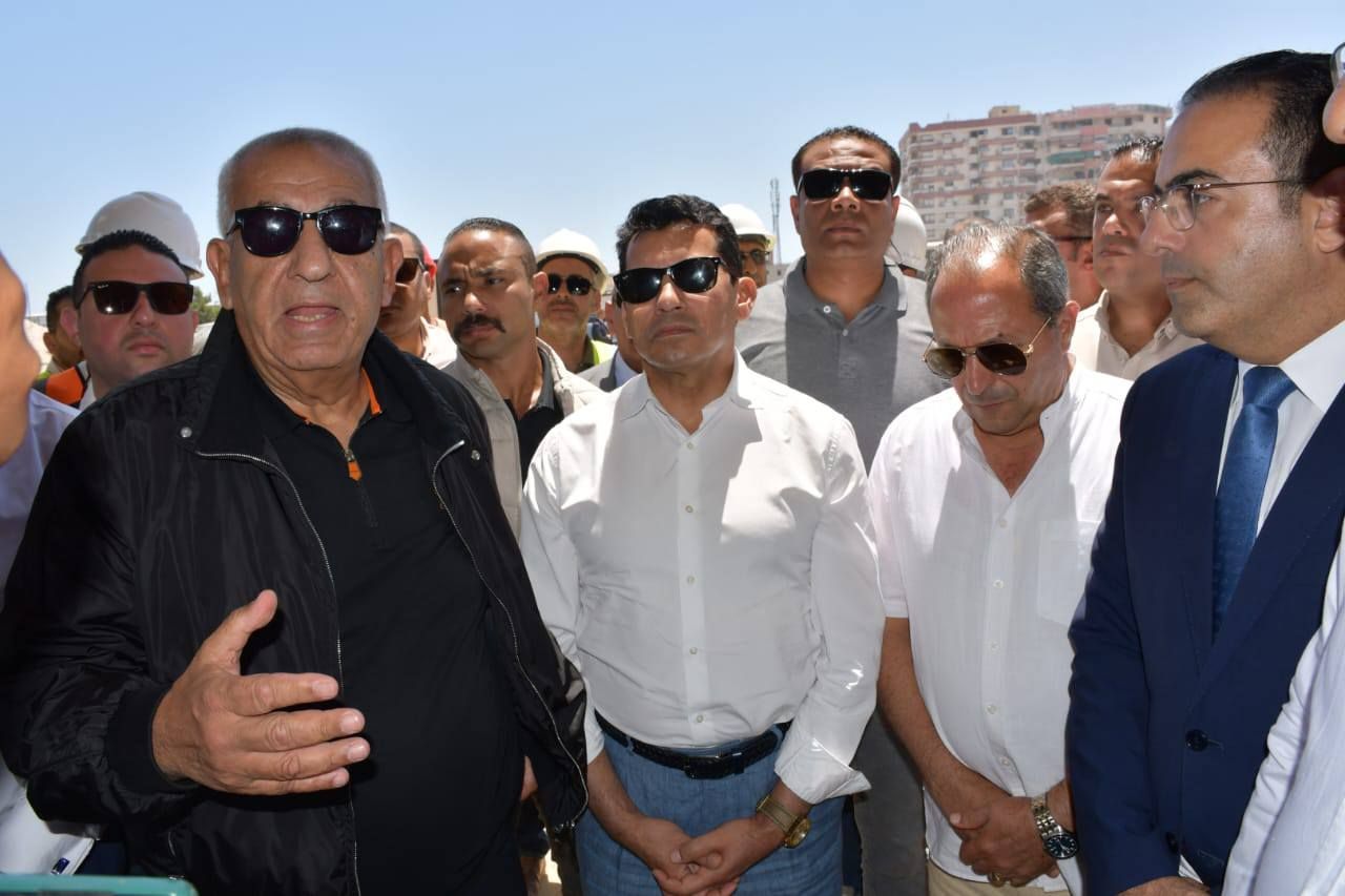 أشرف صبحي: ستاد بورسعيد الرياضي الجديد ليس مجرد منشأة رياضية بل هو تجسيد لرؤية الدولة المصرية - الخليج الان