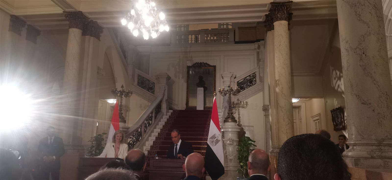 وزيرة خارجية النمسا: مصر تقدم الكثير وتستقبل الملايين من اللاجئين وتستحق الشكر - الخليج الان