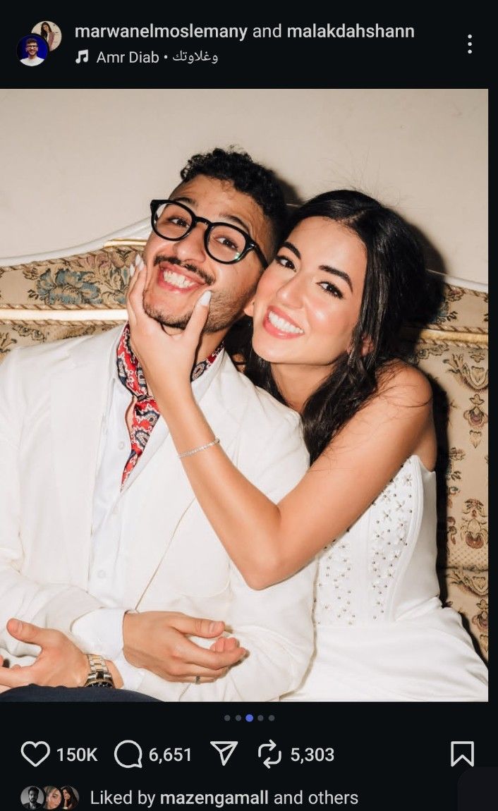 صناع المحتوى ملك دهشان ومروان مسلماني يعلنان خطبتهما: "مفاجأة مش كده؟" - الخليج الان