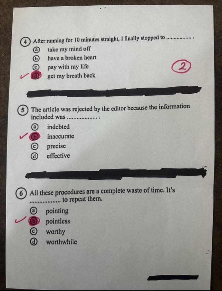 تداول إجابة امتحان اللغة الإنجليزية للثانوية العامة 2025 على التليجرام - الخليج الان