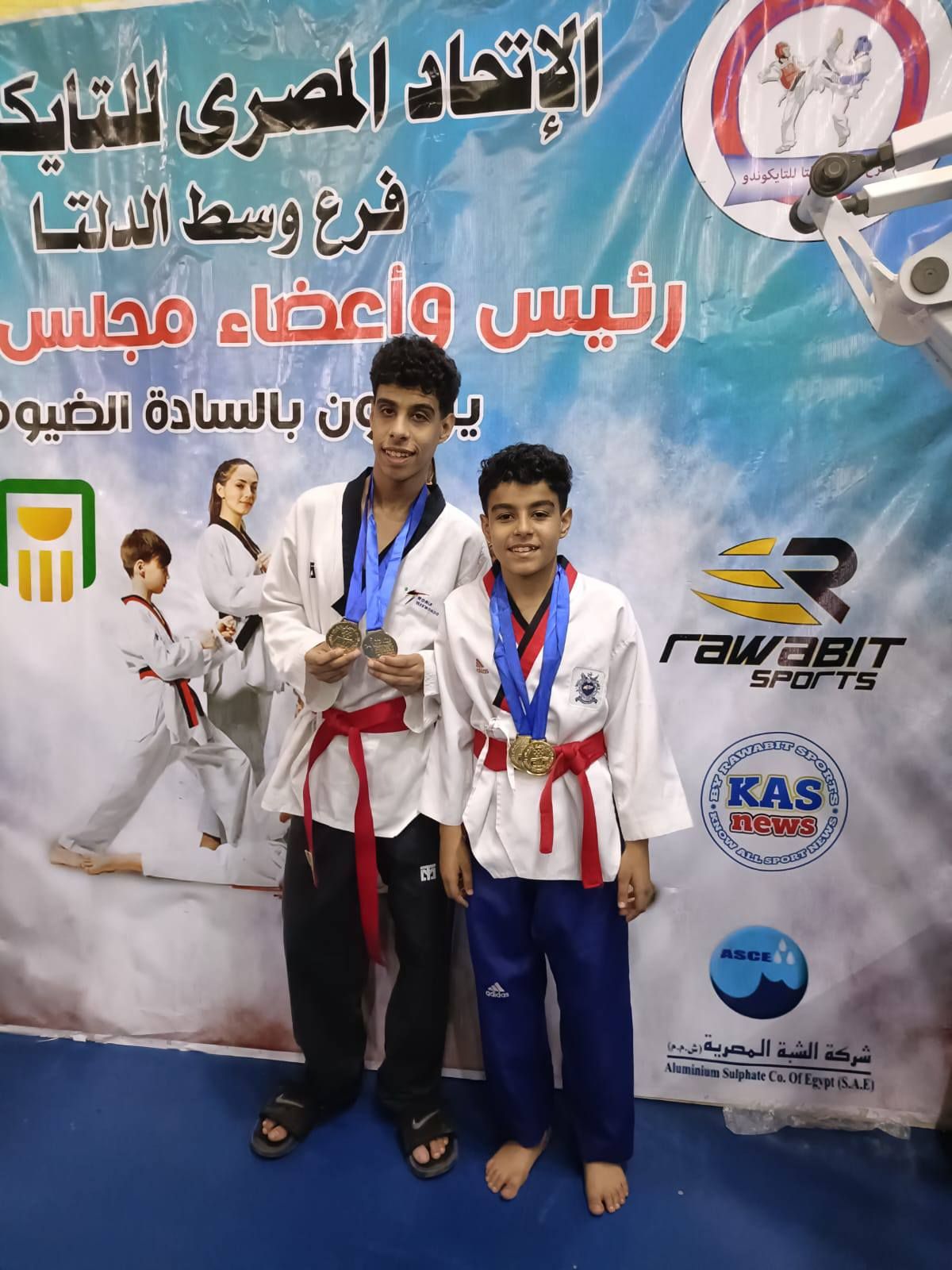 67 ميدالية متنوعة.. تايكوندو نادي الحوار يحصد الذهب في بطولة وسط الدلتا - الخليج الان