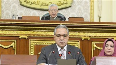 السجيني يستعرض أمام البرلمان تقرير مشروع قانون تقنين أراضي وضع اليد - الخليج الان