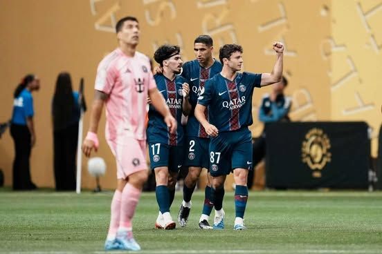 باريس سان جيرمان الفرنسي يكتسح إنتر ميامي الأمريكي برباعية نظيفة في كأس العالم للأندية - الخليج الان