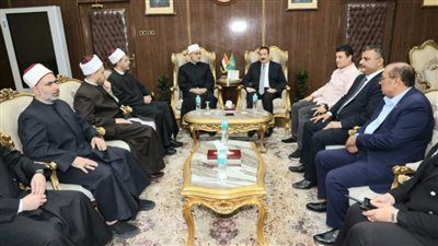 زيارة مفتي الجمهورية لمحافظة المنوفية لتقديم العزاء في ضحايا حادث الطريق  الإقليمي - الخليج الان