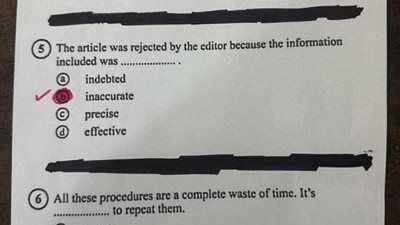 تداول إجابة امتحان اللغة الإنجليزية للثانوية العامة 2025 على التليجرام - الخليج الان