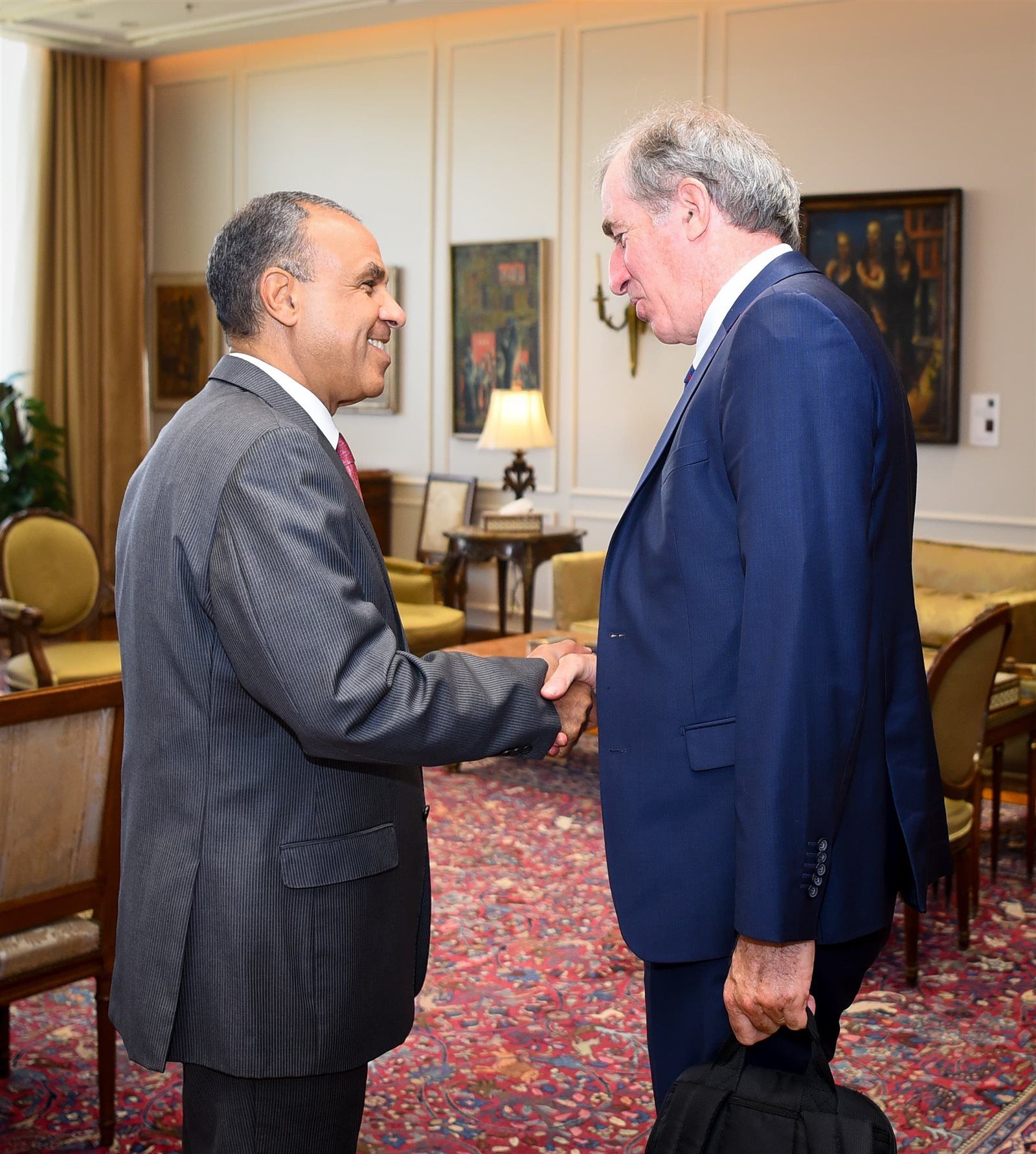 وزير الخارجية: نجدد موقف مصر الرافض لتهجير الفلسطينيين من أرضهم - الخليج الان