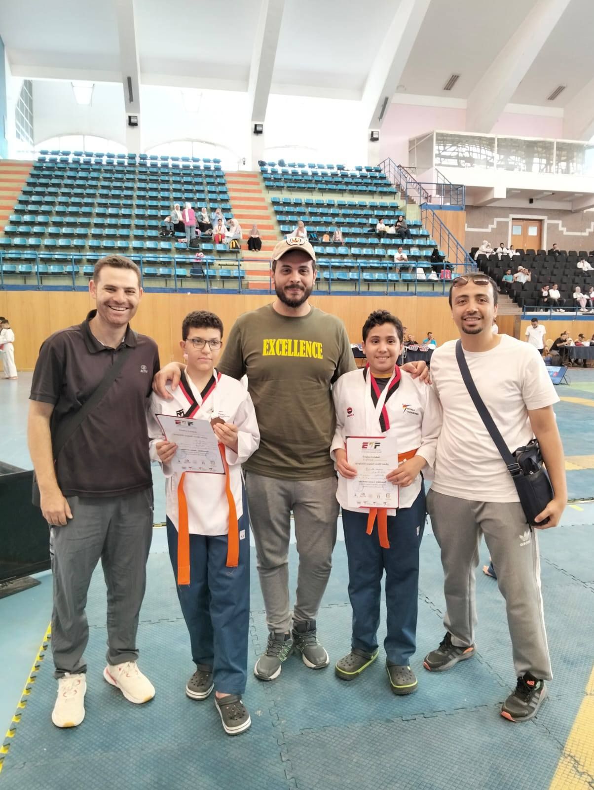 67 ميدالية متنوعة.. تايكوندو نادي الحوار يحصد الذهب في بطولة وسط الدلتا - الخليج الان