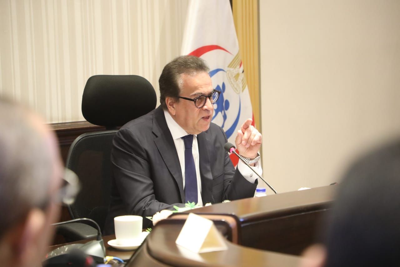 وزير الصحة يترأس اجتماع اللجنة العليا لمتابعة مشروع الشبكة القومية لرعاية مرضى السكتة الدماغية - الخليج الان