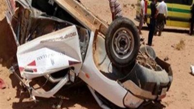 القليوبية: إصابة 6 أشخاص في حادث انقـ ـلاب سيارة سوزوكي على الطريق الزراعي - الخليج الان