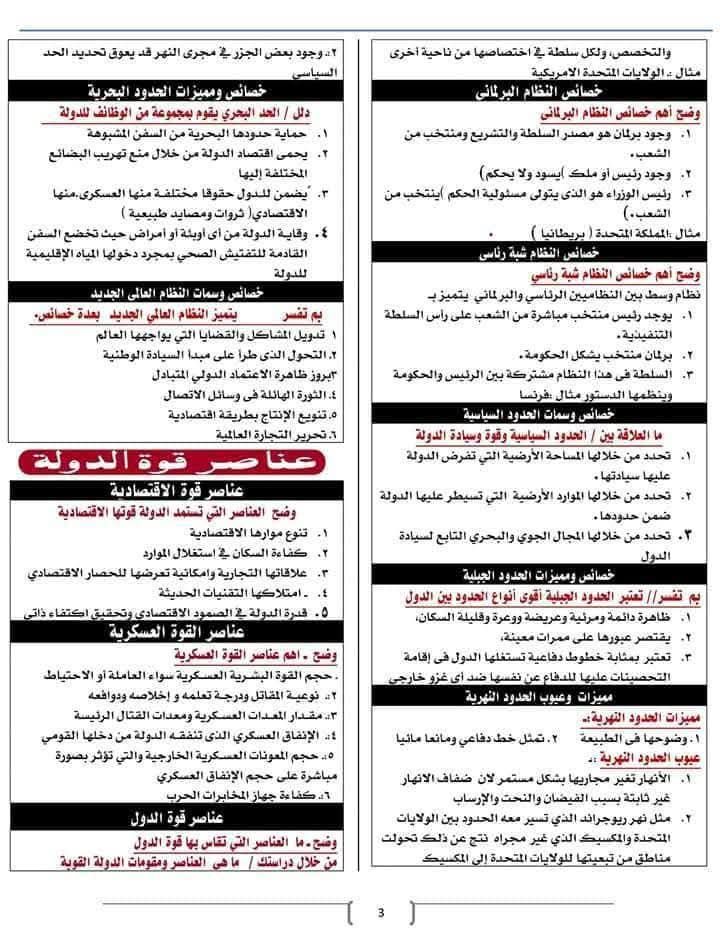 راجع صح وهتفقل المادة.. مفاتيح حل الجغرافيا لطلاب الثانوية العامة 2025 - الخليج الان