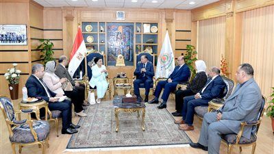 نائب وزير الصحة تبحث تعزيز دور الشراكة مع جامعة المنصورة لتنفيذ الخطة العاجلة للسكان والتنمية - الخليج الان