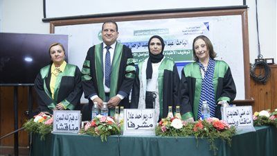 الباحث عبد الرحمن منصور يحصل علي درجة الماجستير في التوعية بالقضايا الصحية عبر مواقع التواصل الاجتماعى - الخليج الان