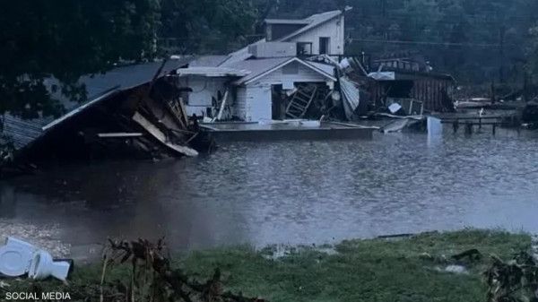 أميركا: ارتفاع حصيلة قتلى "فيضانات تكساس" إلى 82 - الخليج الان