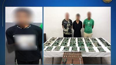 الداخلية تسقط عصابة سرقة معدات الاتصالات بمدينة نصر - الخليج الان