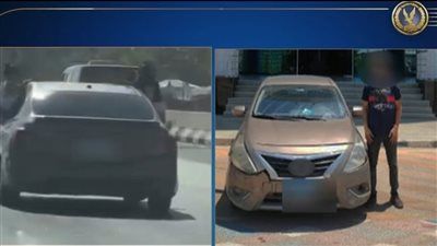 الداخلية تضبط موظفًا سمح لأطفاله بالجلوس على نوافذ سيارة أثناء سيرها على الطريق الدائري بالجيزة - الخليج الان