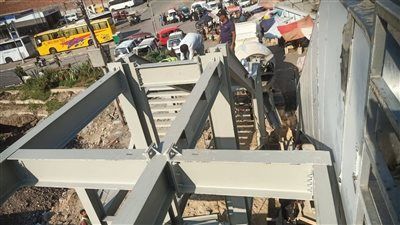 محافظ القليوبية يتابع أعمال تطوير كوبري مشاة وابور الثلج بمدينة بنها ويشدد على سرعة الإنجاز - الخليج الان