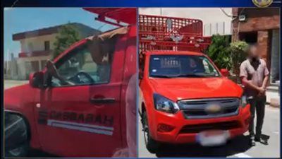 الداخلية تضبط سائق نقل ظهر في مقطع فيديو بوضع متهور عرض حياته والمواطنين للخطر بالبحيرة - الخليج الان