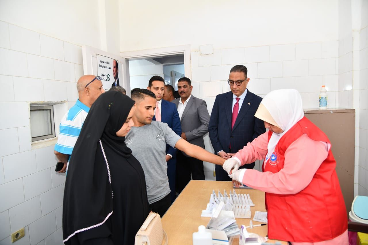 محافظ الفيوم يشهد إنطلاق فعاليات المبادرة الرئاسية "100 يوم صحة" - الخليج الان