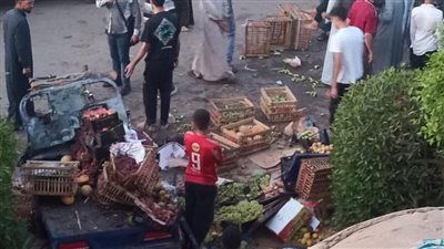 إصابات خفيفة.. إصابة 4 أشخاص في حادث تصادم "تيوتا" مع "تروسيكل على طريق سنتريس بأشمون - الخليج الان