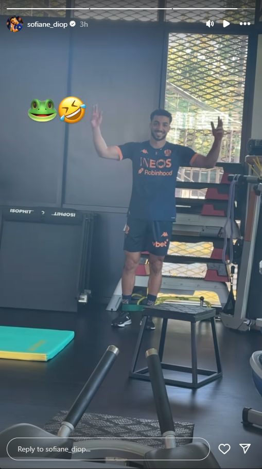 بالصور.. محمد عبد المنعم يخوض تدريبات تأهيلية استعداداً للعودة للمشاركة مع نيس الفرنسي - الخليج الان