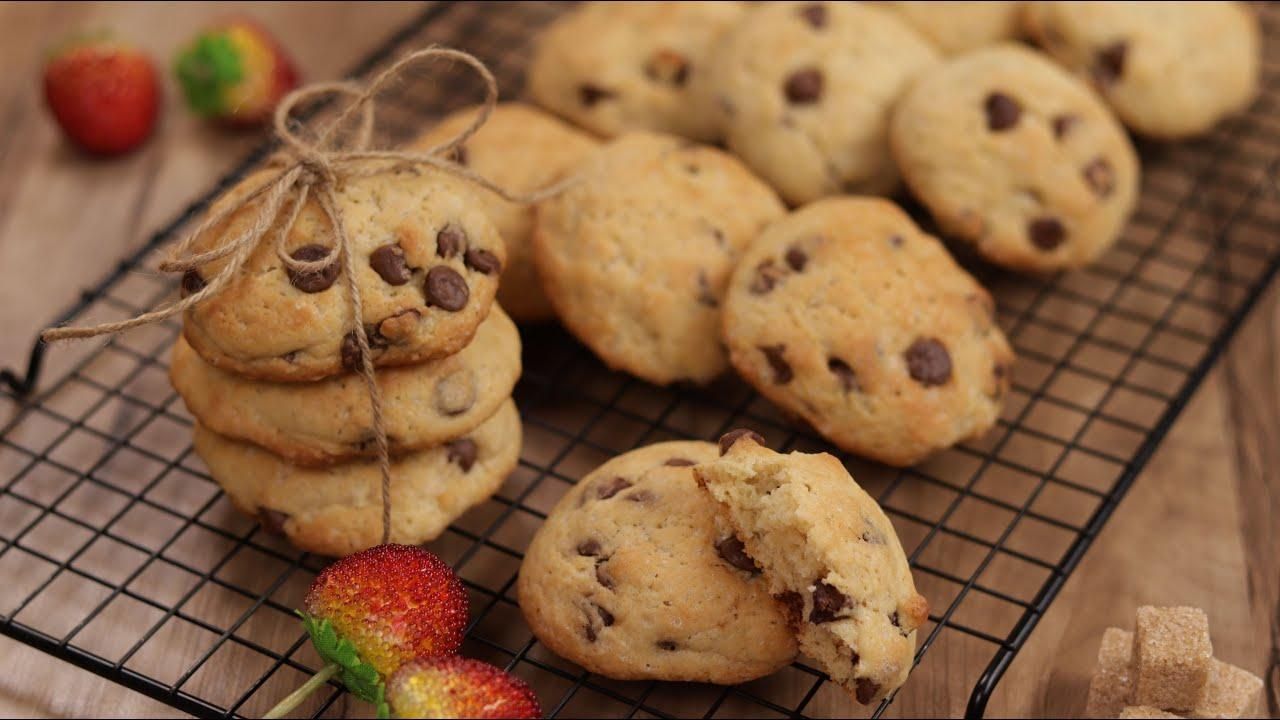 كوكيز على كيفك.. طريقة عمل كوكيز رقائق الشوكولاتة هش وطعمه يجنن
