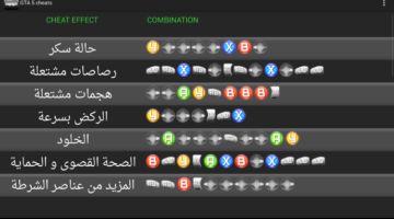 رموز خفية.. شفرات لعبة GTA 5 للهواتف الذكية أحدث إصدار
