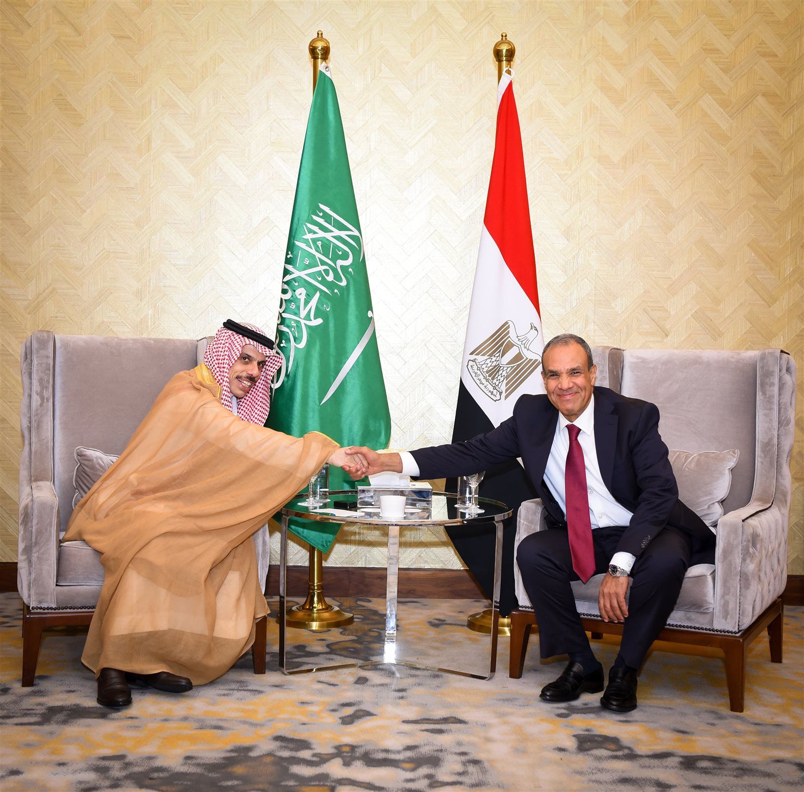 وزير الخارجية:نرفض أي محاولات يائسة للمساس بالعلاقات التاريخية المصرية السعودية - الخليج الان