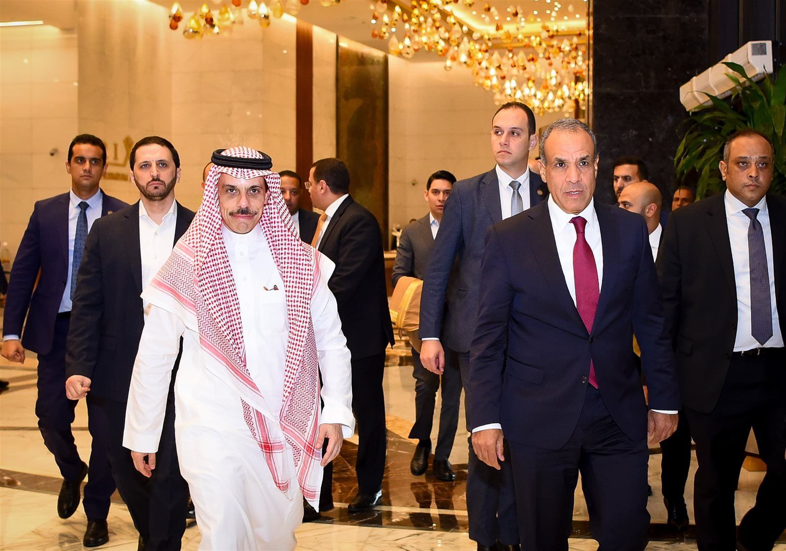 وزير الخارجية:نرفض أي محاولات يائسة للمساس بالعلاقات التاريخية المصرية السعودية - الخليج الان