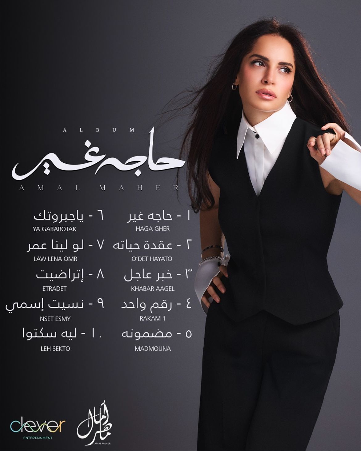 قبل طرحه الأحد المقبل.. آمال ماهر تكشف أغاني ألبوم حاجة غير - الخليج الان