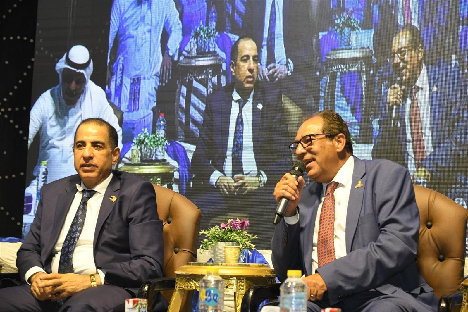 إنطلاق المؤتمر الانتخابي الأول لحزب مستقبل وطن لدعم مرشحه لمجلس الشيوخ بجنوب سيناء - الخليج الان