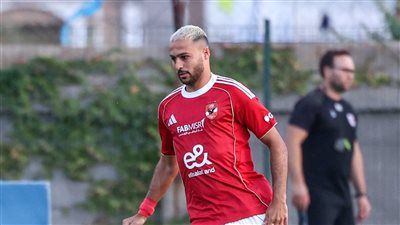 فحص طبي لـ بيكهام في مران الأهلي اليوم بعد إصابته في ودية الأمس - الخليج الان