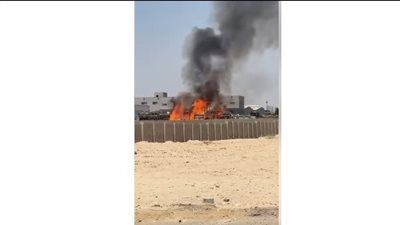 حريق هائل يلتهم مصنع بلاستيكات بالمنطقة الصناعية في 6 أكتوبر.. والحماية المدنية تتدخل - الخليج الان