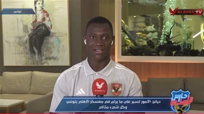 أليو ديانج: الأهلي نادٍ كبير ولا منافس له.. وسعيد بدعم الجماهير وزملائي - الخليج الان