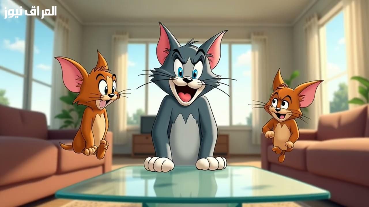 كلاسيك ضاحك .. تردد قناة توم وجيري بث مرح