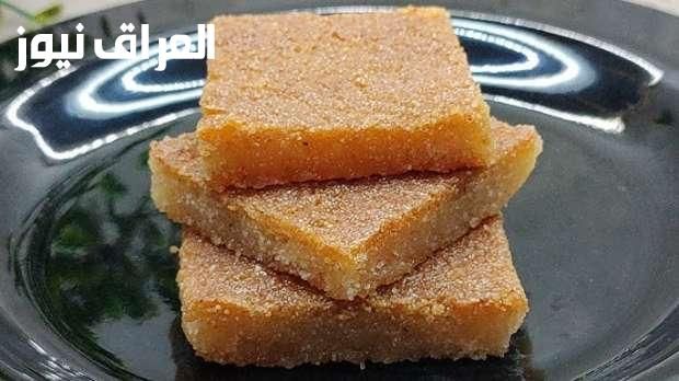 الطعم الأصلي.. طريقة عمل البسبوسة المرملة بطعم تقليدي خرافي هتخلي بيتك ريحته حلوة