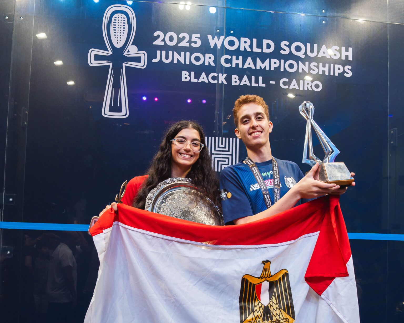 أمينة عرفي بعد التتويج ببطولة العالم للإسكواش: لطالما حلمت بهذه اللحظة منذ الطفولة - الخليج الان