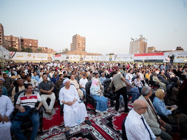 بالصور .. 5 الاف يدعمون مرشحي الشعب الجمهوري في الشرابية بحضور محمد زيدان - الخليج الان