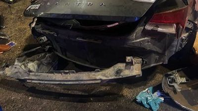 حادث تصادم على الطريق الأوسطي يودي بحياة شخص - الخليج الان