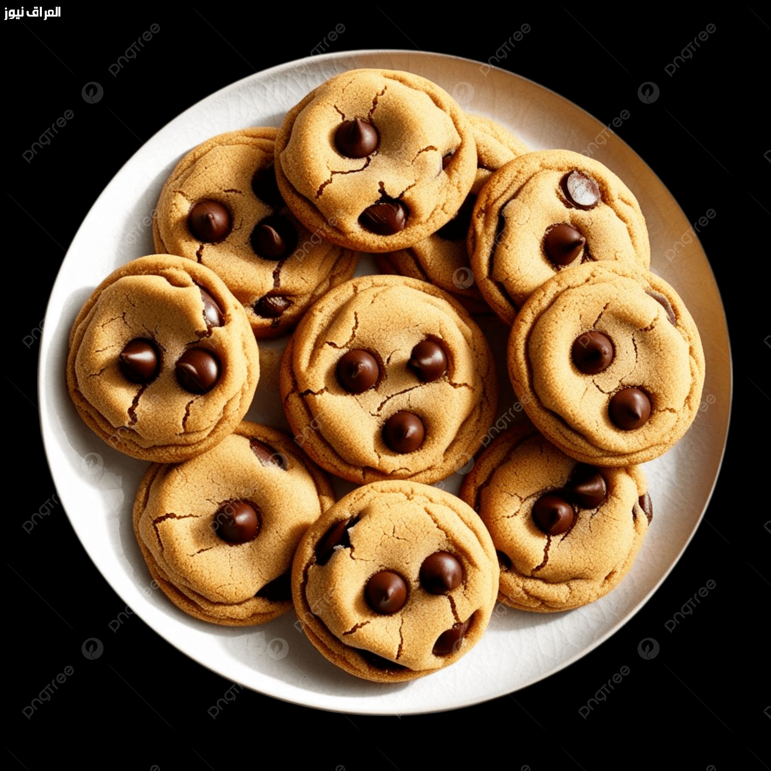 كوكيز بيضرب.. كوكيز رقائق الشوكولاتة هش وناعم