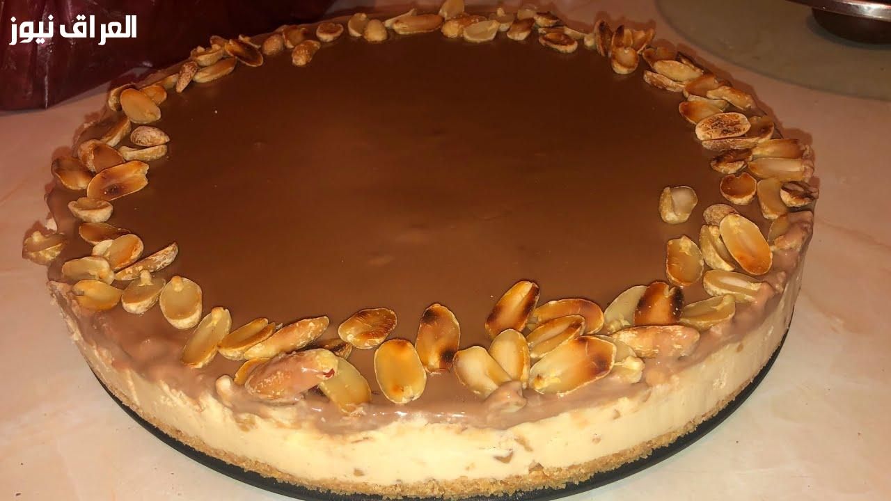 اخفقي تشيز كيك .. تشيز كيك زبدة الفول السوداني بطبخ كريمي