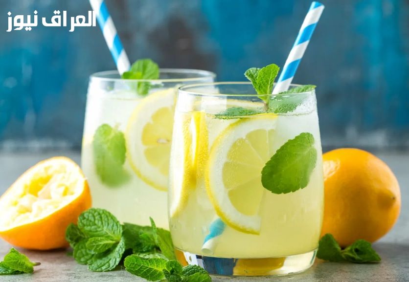 الليمون بالنعناع المثلج اللي بينعشك في عز الحر.. الطعم المركز واللون الأخضر الجذاب في كل كوباية