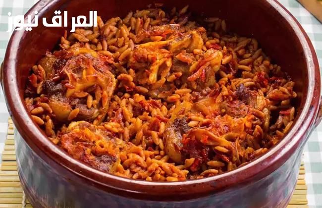 طاجن لسان عصفور باللحمة في الفرن.. الأكلة اللي بتدفي القلب وتخلي الصفرة شكلها ملوكي
