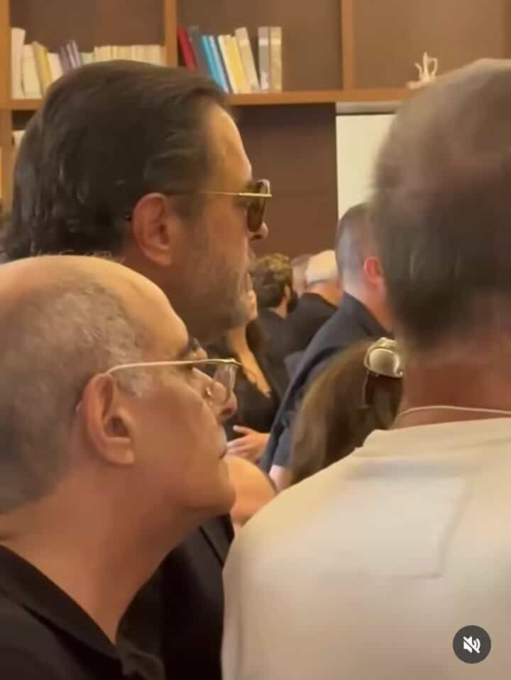 بعد أزمة استدعاؤه للتحقيق في نقابة الموسيقيين.. أول ظهور لـ راغب علامة في جنازة زياد الرحباني - الخليج الان