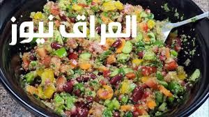 سلطة شكل وطعم.. طريقة عمل سلطة الكينوا بالفلفل الملون غريبة وخفيفة