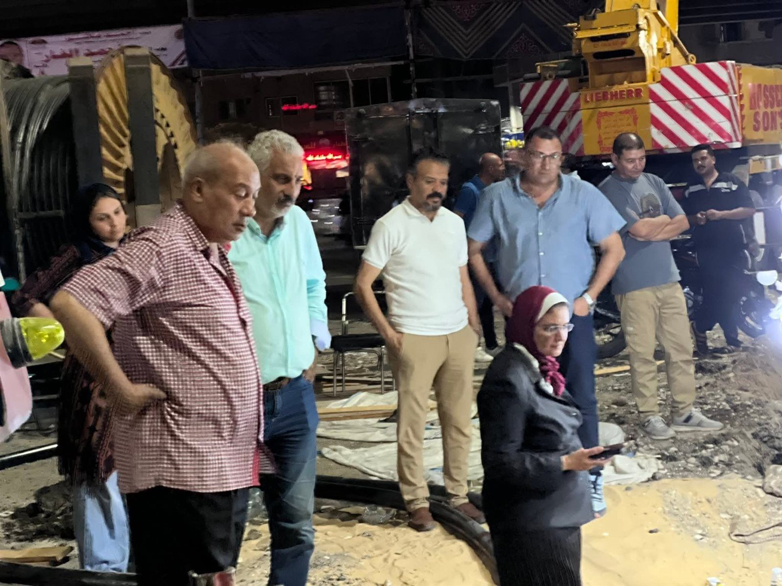 في قلب العاصفة الكهربائية| "منى رزق" تقود مهمة الإنقاذ بمحطة جزيرة الذهب - الخليج الان