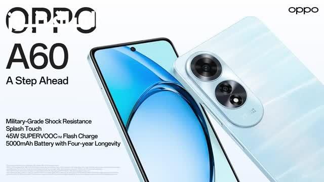اكتشف الجديد..سعر ومواصفات Oppo A60 2025 بالتفاصيل الكاملة