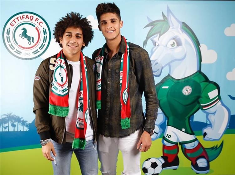 من كمونة إلى كوكا.. محطات اللاعبين المصريين في نادي الاتفاق السعودي - الخليج الان